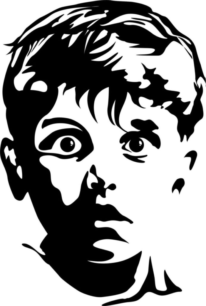 Stencils for spray painting