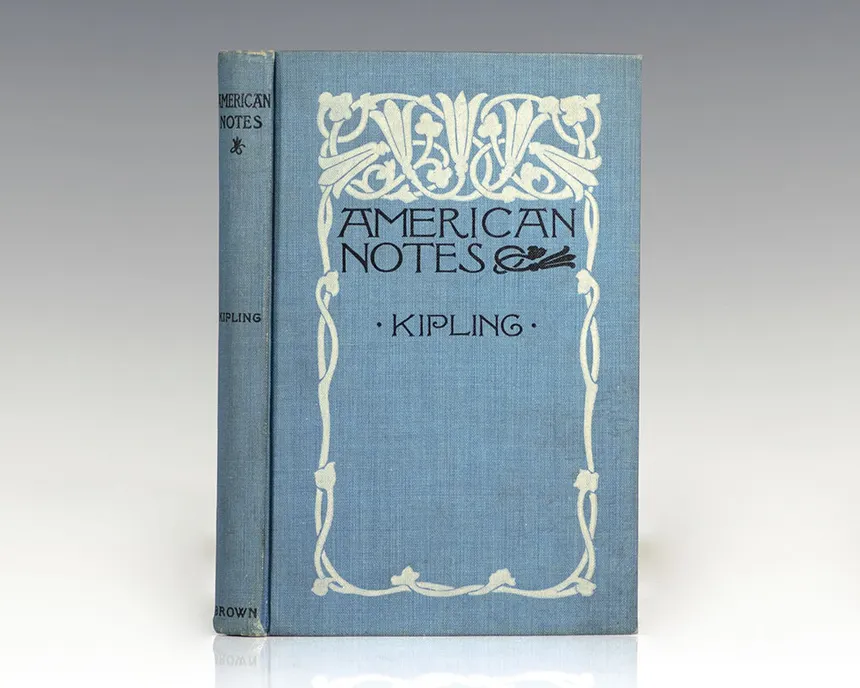 American notes rudyard kipling first edition